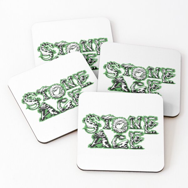 Item preview, Stone Age Written in Picture Letters with Green Accents designed and sold by OpenED360.