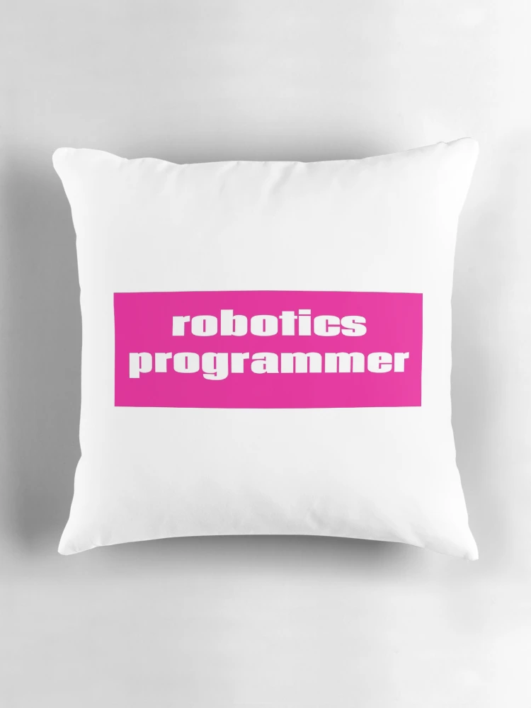Thumbnail 3 of 4, Pillow, Robotics Programmer designed and sold by ProjectRobotics.