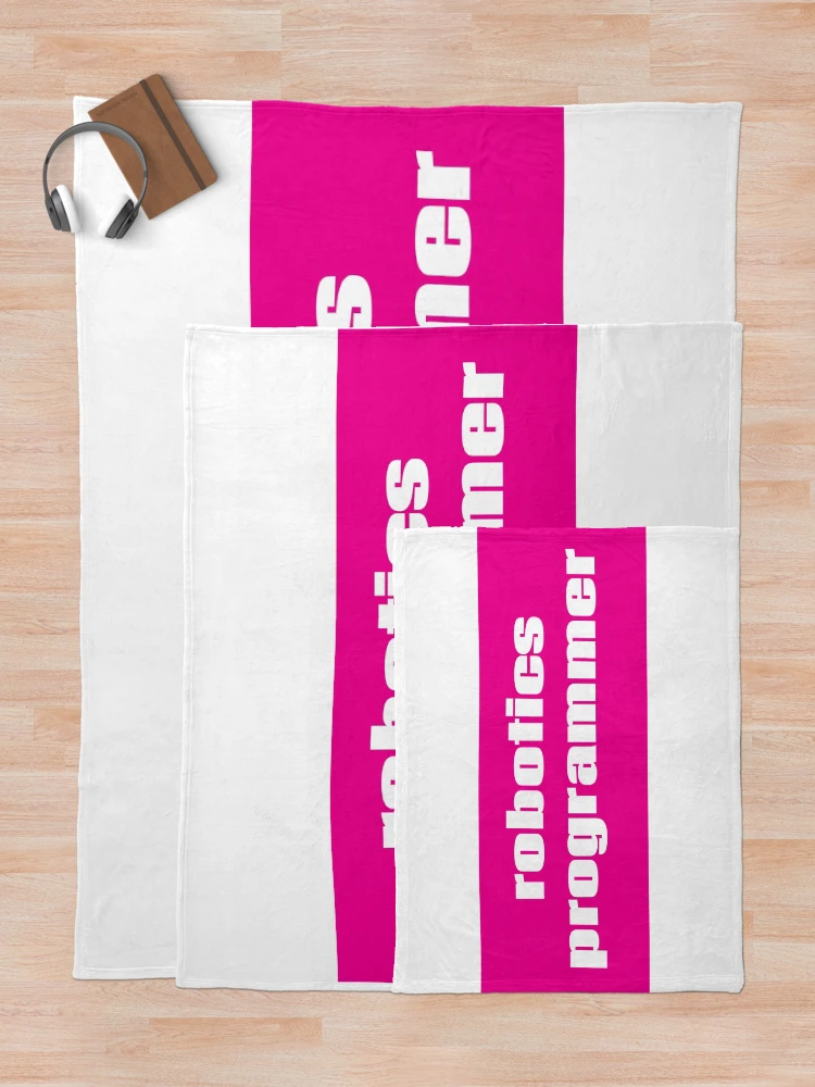 Thumbnail 5 of 6, Throw Blanket, Robotics Programmer designed and sold by ProjectRobotics.