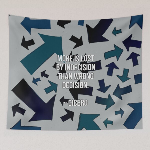 Item preview, More Is Lost By Indecision designed and sold by Emilyromrell.