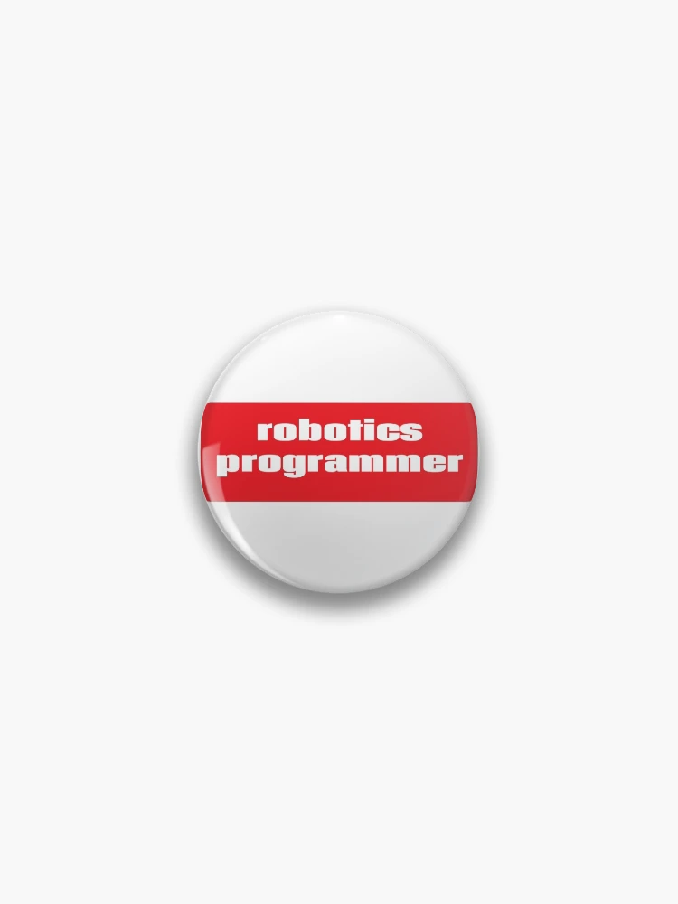 Thumbnail 1 von 3, Button, Robotik-Programmierer designt und verkauft von ProjectRobotics.