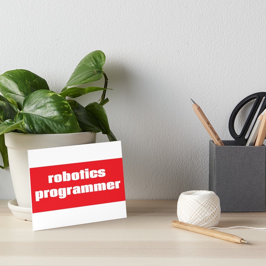 Item preview, Art Board Print designed and sold by ProjectRobotics.