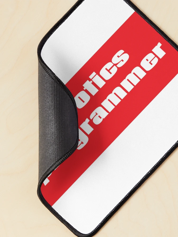 Thumbnail 2 of 5, Mouse Pad, Robotics Programmer designed and sold by ProjectRobotics.
