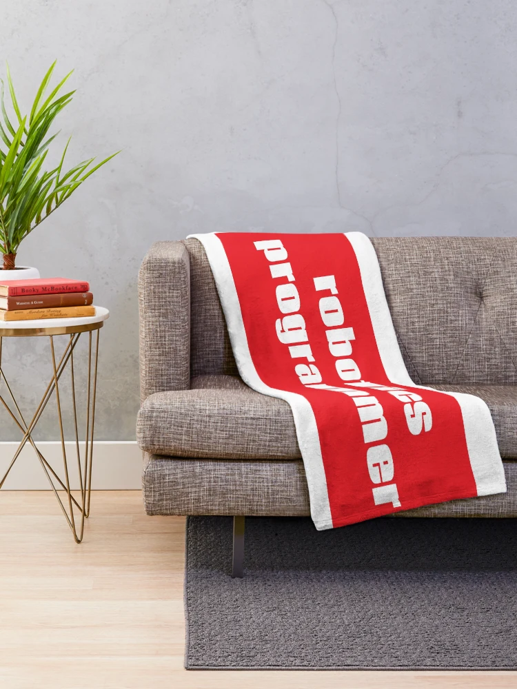 Thumbnail 2 of 6, Throw Blanket, Robotics Programmer designed and sold by ProjectRobotics.