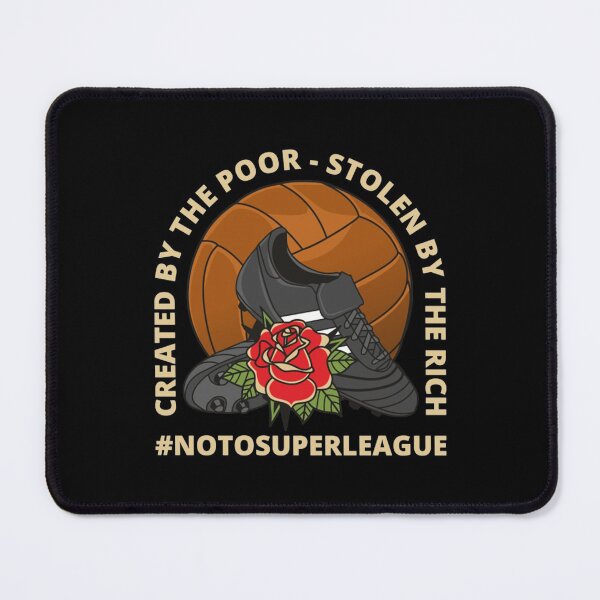 Artikelvorschau, Fußball T-ShirtNO to SUPER LEAGUE entworfen und verkauft von TasuPifon.