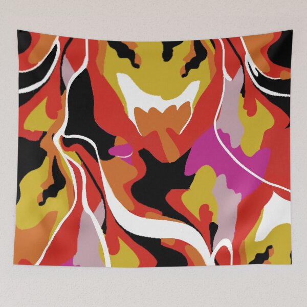 Item preview, Fire abstract  designed and sold by kaysdraw.