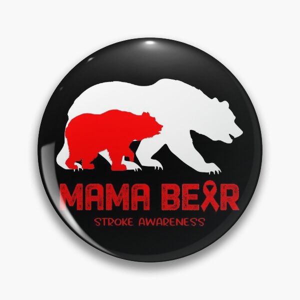 Item preview, Stroke Awareness Mama Bear Support Stroke designed and sold by Victormoratalla.