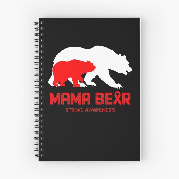 Item preview, Stroke Awareness Mama Bear Support Stroke designed and sold by Victormoratalla.