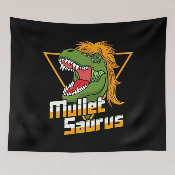 Item preview, Mullet T-ShirtMullet Saurus  designed and sold by TasuPifon.