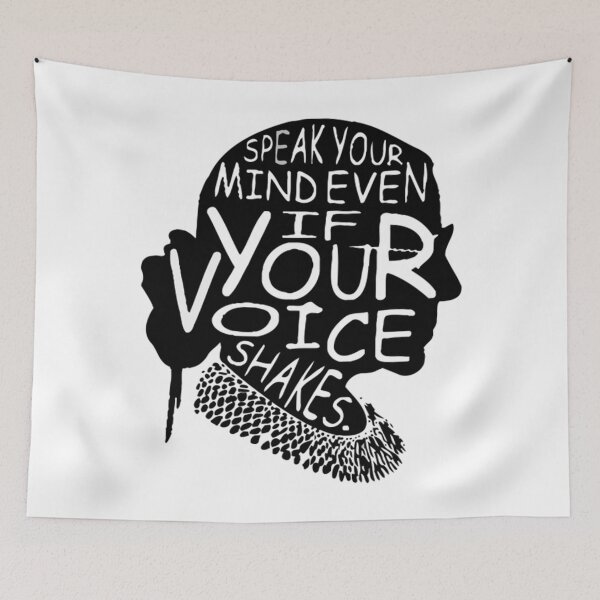 Item preview, Rbg T-ShirtNotorious RBG Speak Your Mind designed and sold by TasuPifon.