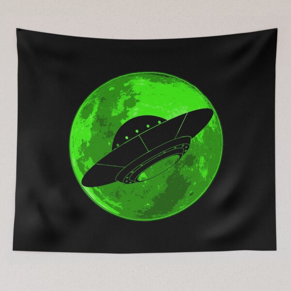 Item preview, Ufo T-ShirtUfo on The Moon designed and sold by TasuPifon.