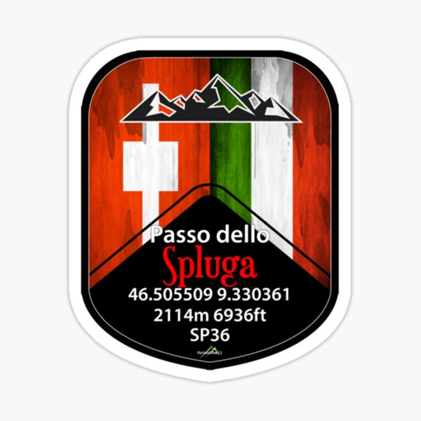 Adige Souvenir-Aufkleber Stilfserjoch Passo Stelvio Alto Adige Moto GS Camper 