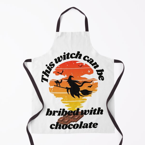 Item preview, THIS WITCH CAN BE BRIBE WITH CHOCOLATE designed and sold by Luckydoe1.