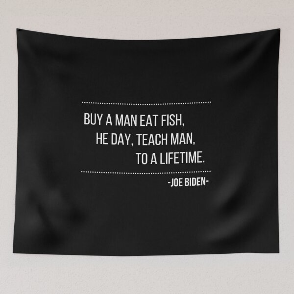 Item preview, Buy a man eat fish the day teach man to a life time  designed and sold by sirina2796.