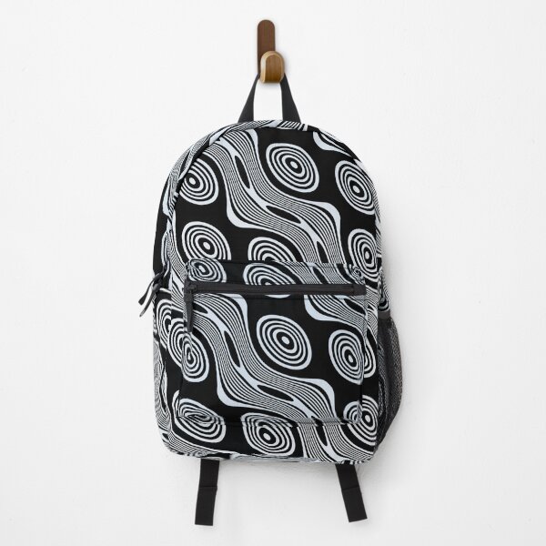 Item preview, Eddies and whirlpool circle Abstract River Pattern designed and sold by bradm50.