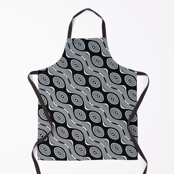 Item preview, Eddies and whirlpool circle Abstract River Pattern designed and sold by bradm50.