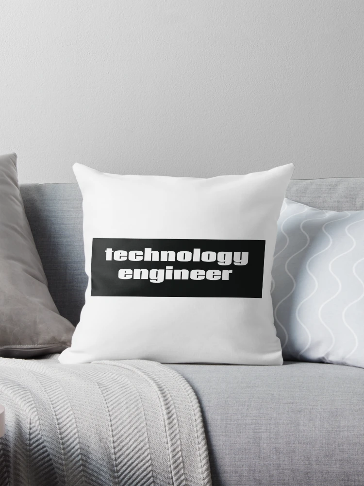 Thumbnail 1 of 4, Pillow, Technology Engineer designed and sold by ProjectRobotics.