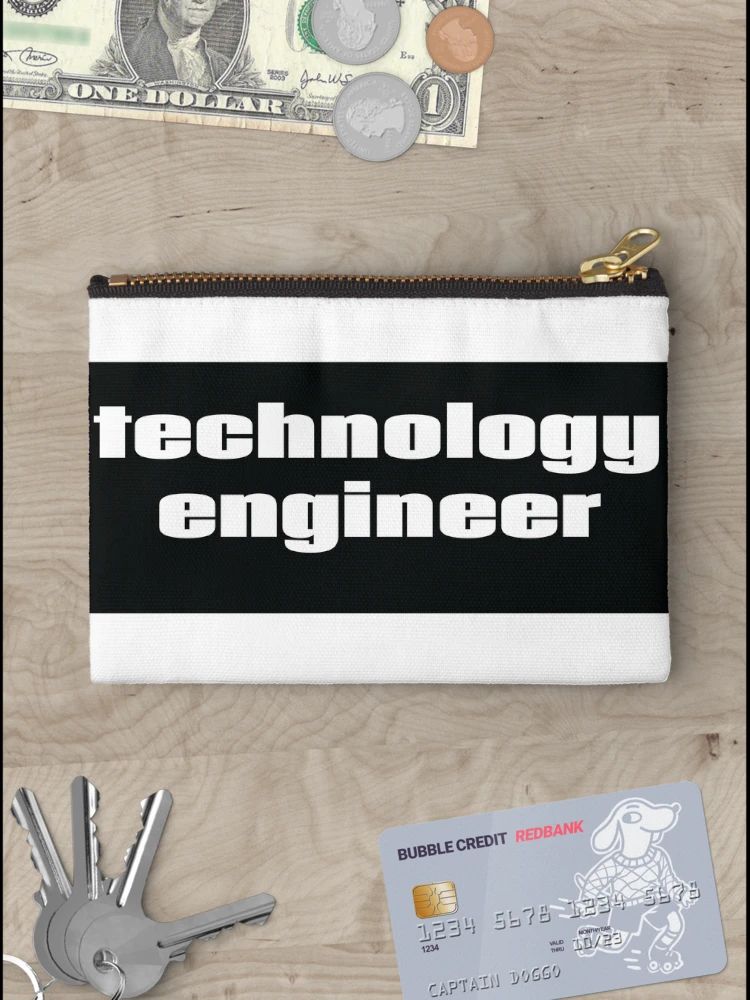 Thumbnail 3 of 4, Zipper Pouch, Technology Engineer designed and sold by ProjectRobotics.