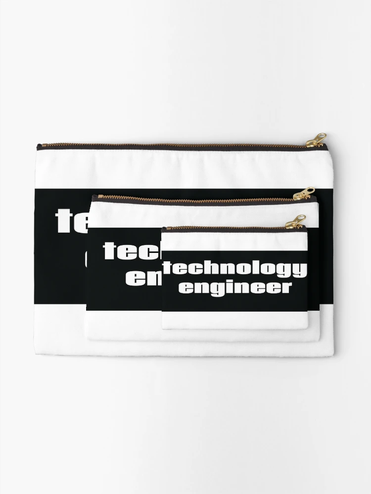 Thumbnail 2 of 4, Zipper Pouch, Technology Engineer designed and sold by ProjectRobotics.
