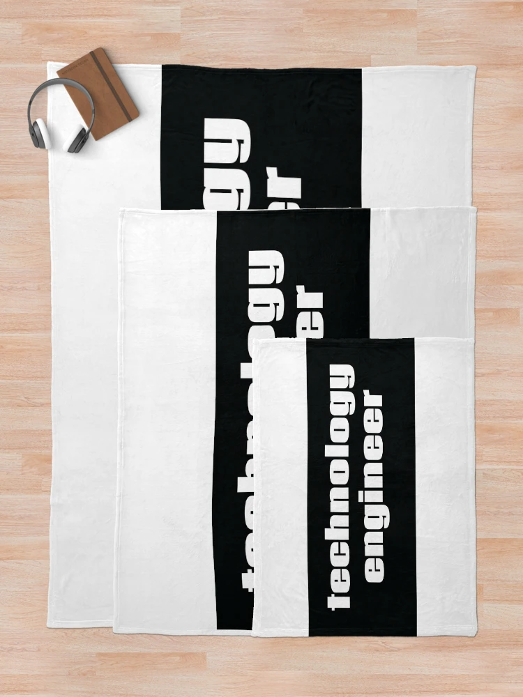 Thumbnail 5 of 6, Throw Blanket, Technology Engineer designed and sold by ProjectRobotics.