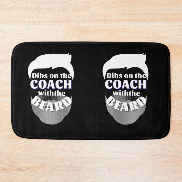 Item preview, Dibs on the coach with the beard designed and sold by Manoroma.