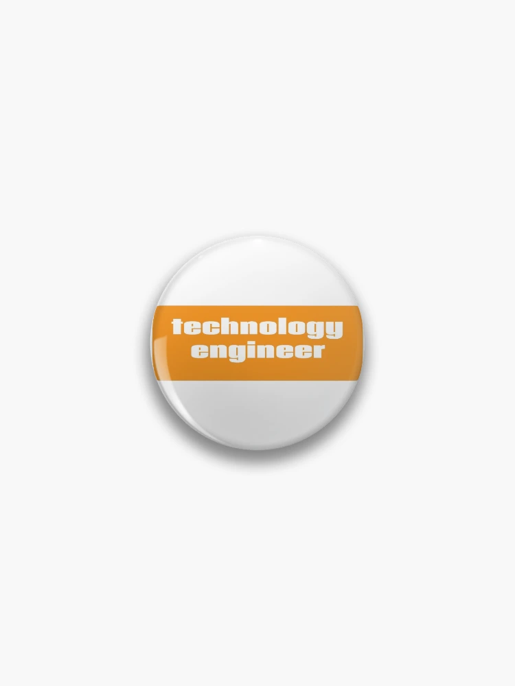 Thumbnail 1 of 3, Pin, Technology Engineer designed and sold by ProjectRobotics.
