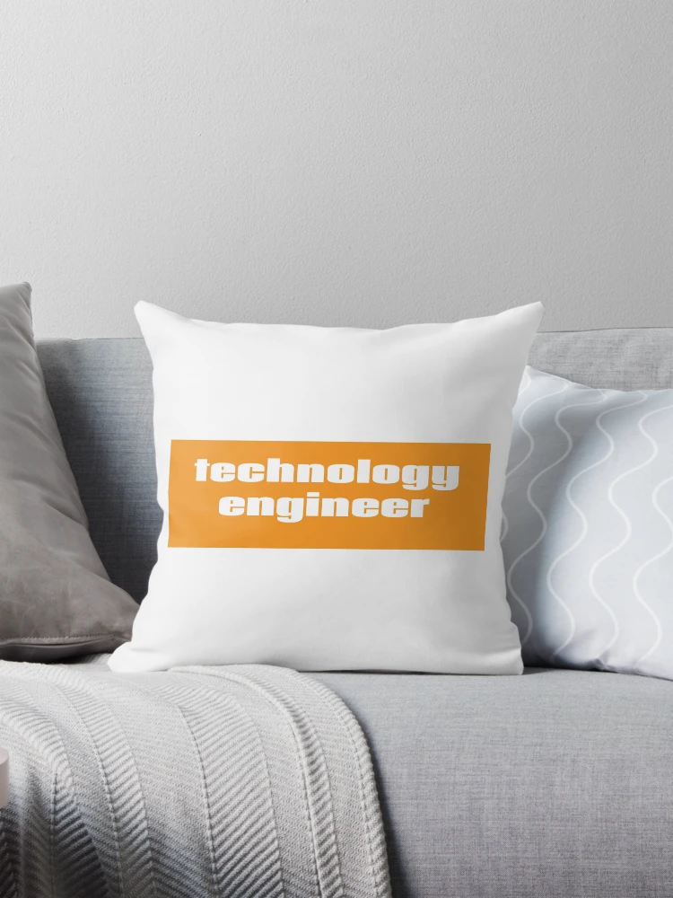 Thumbnail 1 of 4, Pillow, Technology Engineer designed and sold by ProjectRobotics.