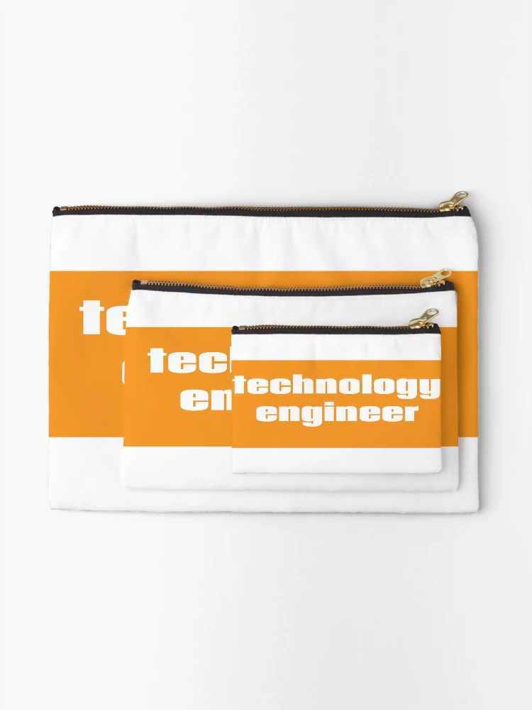 Thumbnail 2 of 4, Zipper Pouch, Technology Engineer designed and sold by ProjectRobotics.