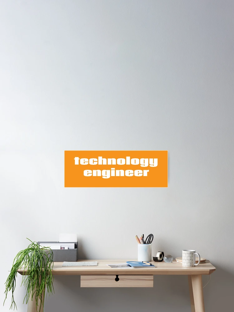 Thumbnail 2 of 3, Poster, Technology Engineer designed and sold by ProjectRobotics.