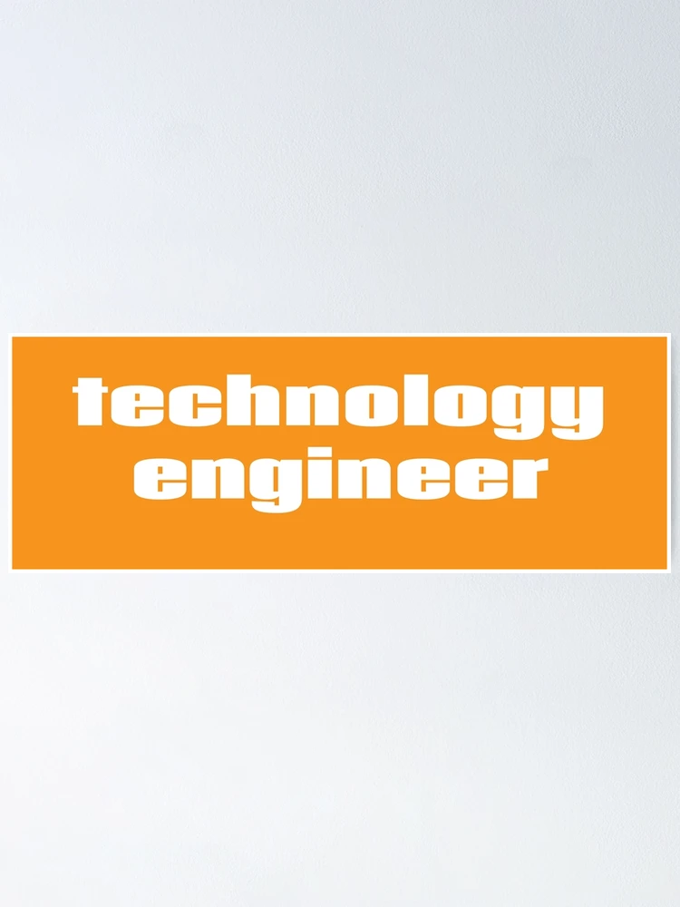 Thumbnail 1 of 3, Poster, Technology Engineer designed and sold by ProjectRobotics.