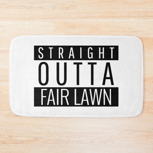 Item preview, Straight Outta Fair Lawn New Jersey  designed and sold by Teelogic.
