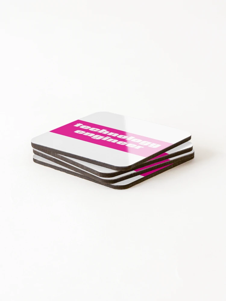 Thumbnail 4 of 5, Coasters (Set of 4), Technology Engineer designed and sold by ProjectRobotics.