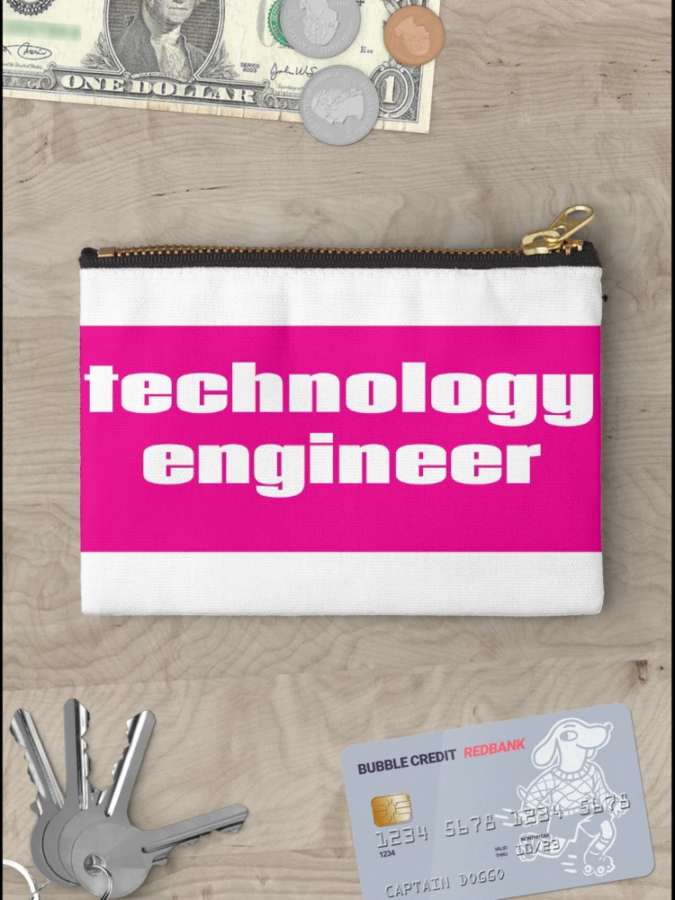 Thumbnail 3 of 4, Zipper Pouch, Technology Engineer designed and sold by ProjectRobotics.
