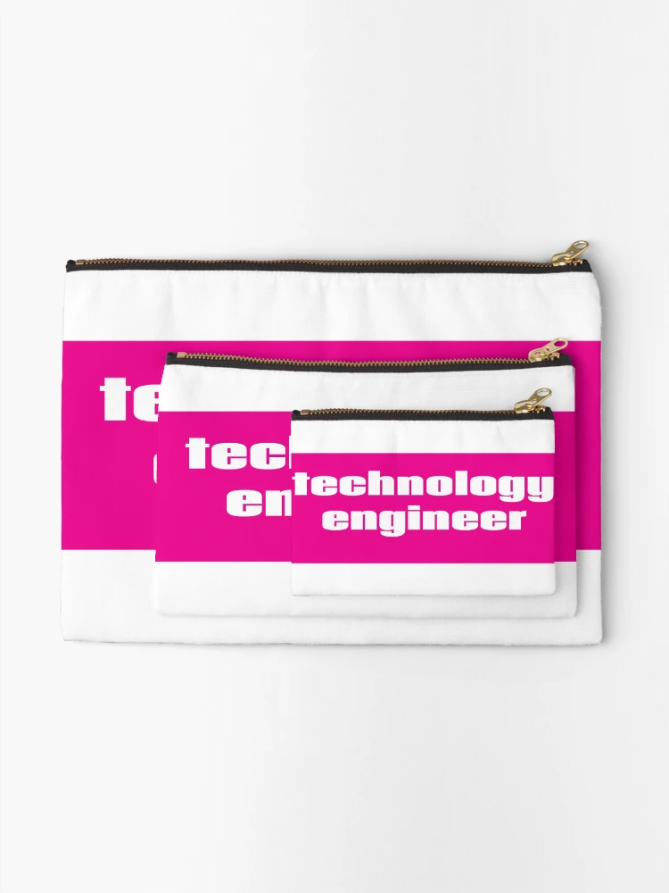 Thumbnail 2 of 4, Zipper Pouch, Technology Engineer designed and sold by ProjectRobotics.