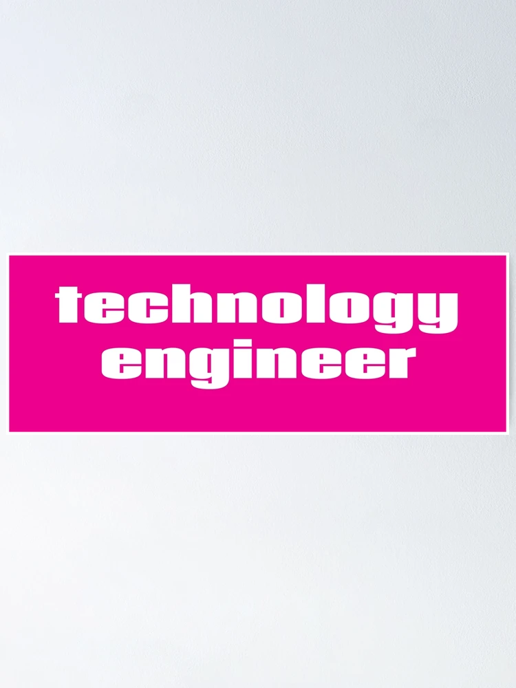 Thumbnail 1 of 3, Poster, Technology Engineer designed and sold by ProjectRobotics.