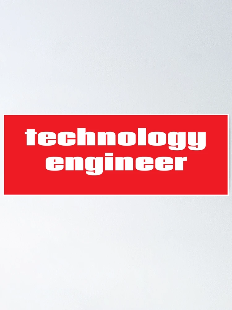 Thumbnail 1 of 3, Poster, Technology Engineer designed and sold by ProjectRobotics.