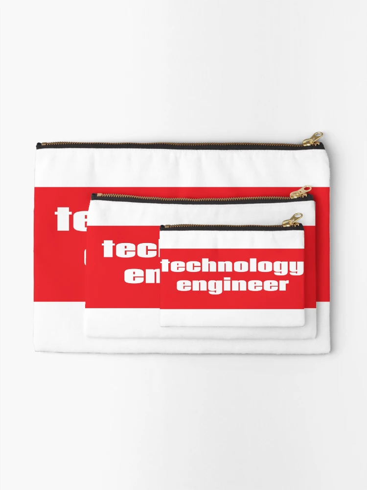 Thumbnail 2 of 4, Zipper Pouch, Technology Engineer designed and sold by ProjectRobotics.
