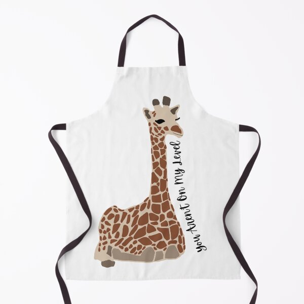 Item preview, You Aren’t On My Level Cute Giraffe designed and sold by FashionN5.
