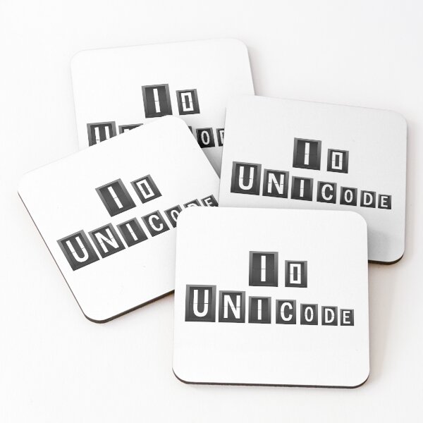 Item preview, I▯ Unicode designed and sold by JINRANIN.