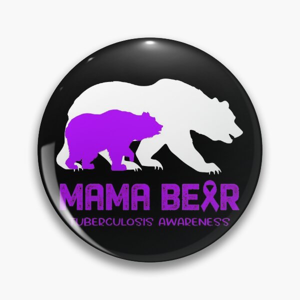 Item preview, Tuberculosis Awareness Mama Bear Support Tuberculosis designed and sold by Victormoratalla.