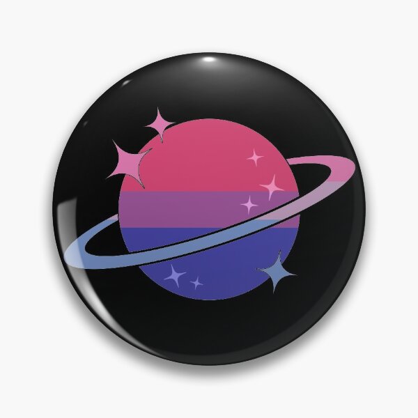 Item preview, Bi Pride Planet designed and sold by FaeOfStars.