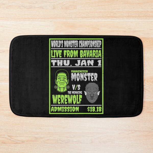Item preview, Monsters T-ShirtFrankenstein V_S Werewolf  designed and sold by BatudHassim.