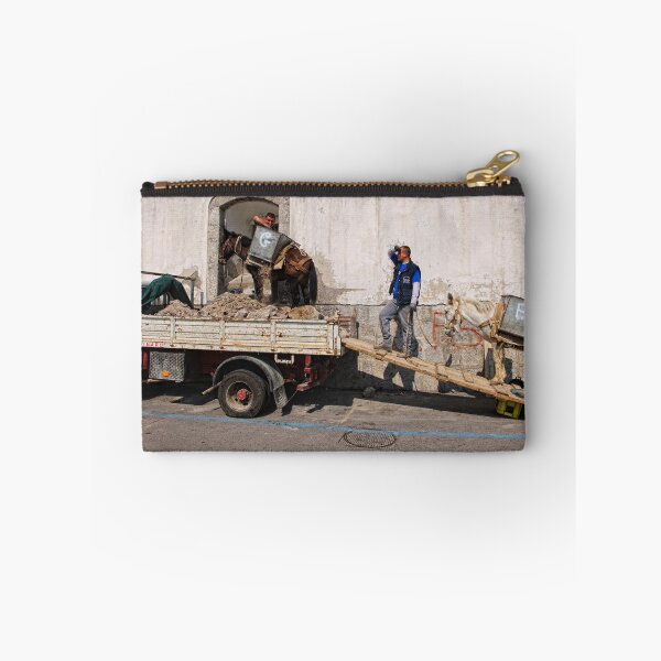 Item preview, clearing builder's rubble Amalfi-style, Minori, Campania, Italy designed and sold by AndrewJonesFoto.