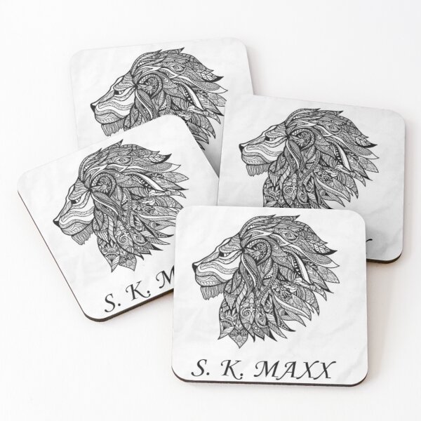 Item preview, Art jungle lion pattern designed and sold by SKMAXX.