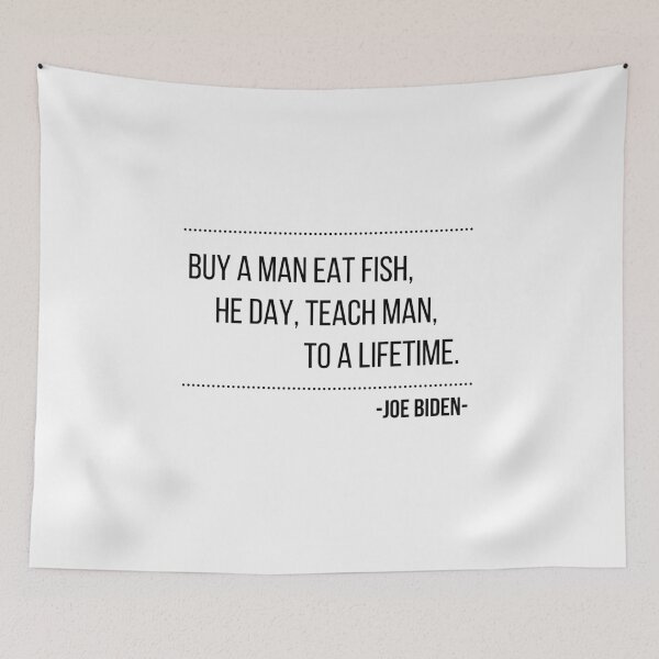 Item preview, Buy a man eat fish the day teach man to a life time  designed and sold by sirina2796.