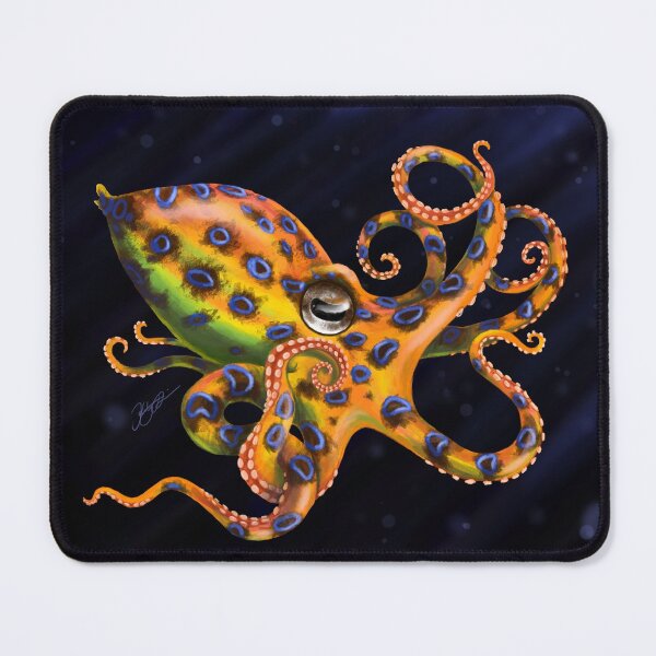 Item preview, Blue Ringed Octopus designed and sold by DevineArt.