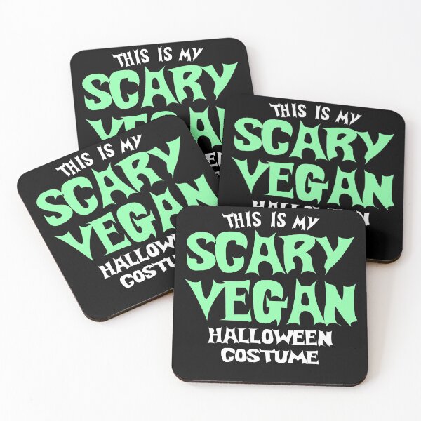 Item preview, This Is My Scary Vegan Halloween Costume Light Green designed and sold by cashewdays.