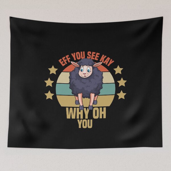 Item preview,  Eff You See Kay Why Oh You Sheep designed and sold by medbdj.
