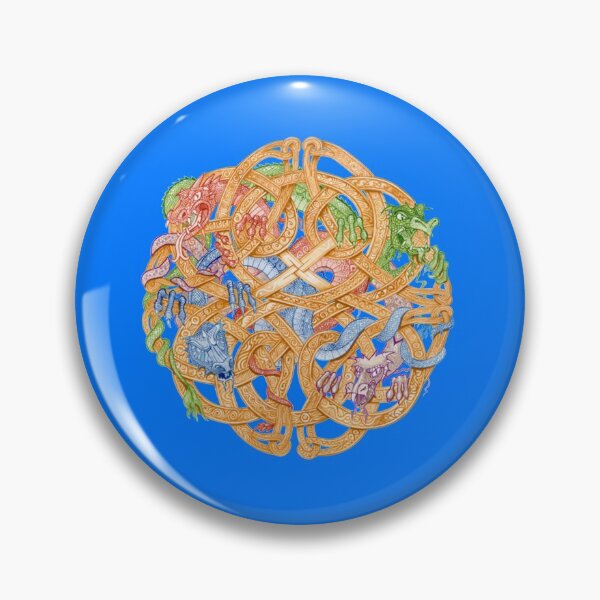 Item preview, Celtic Dragon Celtic Knot with Dragons  designed and sold by PhillipTee.