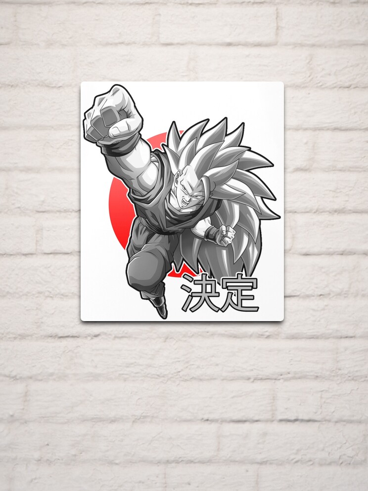 Super Saiyan 3 Goku Metal Print for Sale by ItalianBrussel